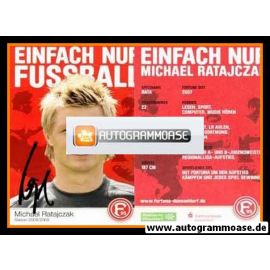 Autogramm Fussball | Fortuna Düsseldorf | 2008 | Michael RATAJCZAK