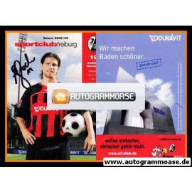 Autogramm Fussball | SC Freiburg | 2008 | Andreas GLOCKNER