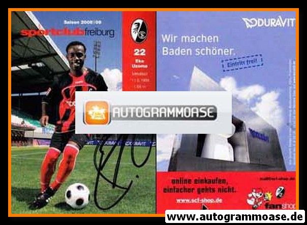 Autogramm Fussball | SC Freiburg | 2008 | Eke UZOMA