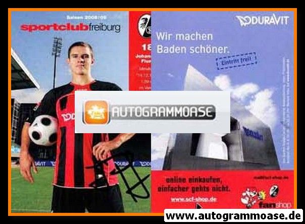 Autogramm Fussball | SC Freiburg | 2008 | Johannes FLUM
