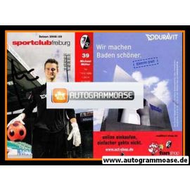 Autogramm Fussball | SC Freiburg | 2008 | Michael MÜLLER