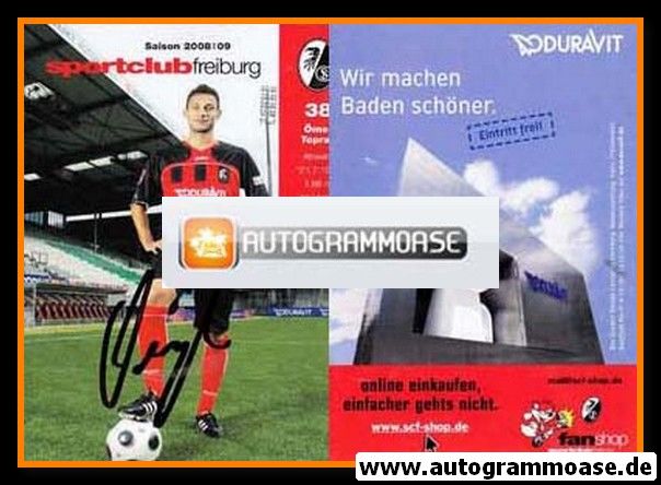 Autogramm Fussball | SC Freiburg | 2008 | Ömer TOPRAK