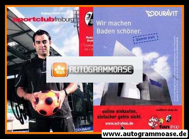 Autogramm Fussball | SC Freiburg | 2008 | Robin DUTT