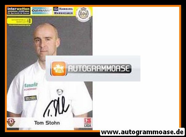 Autogramm Fussball | Dynamo Dresden | 2005 | Tom STOHN