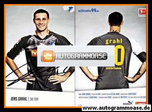 Autogramm Fussball | TSG 1899 Hoffenheim | 2010 | Jens GRAHL