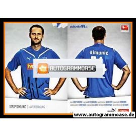 Autogramm Fussball | TSG 1899 Hoffenheim | 2010 | Josip SIMUNIC