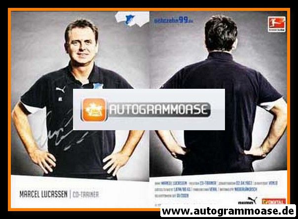 Autogramm Fussball | TSG 1899 Hoffenheim | 2010 | Marcel LUCASSEN