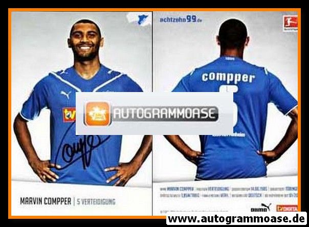 Autogramm Fussball | TSG 1899 Hoffenheim | 2010 | Marvin COMPPER