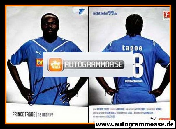 Autogramm Fussball | TSG 1899 Hoffenheim | 2010 | Prince TAGOE