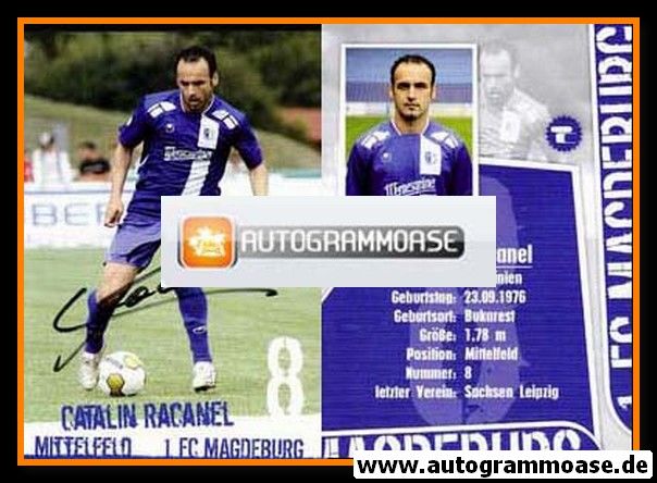 Autogramm Fussball | 1. FC Magdeburg | 2008 | Catalin RACANEL