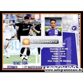 Autogramm Fussball | 1. FC Magdeburg | 2008 | Deniz SIGA