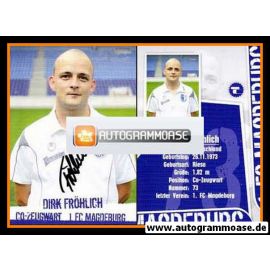 Autogramm Fussball | 1. FC Magdeburg | 2008 | Dirk FRÖHLICH
