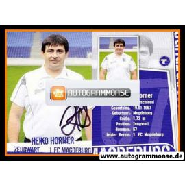 Autogramm Fussball | 1. FC Magdeburg | 2008 | Heiko HORNER