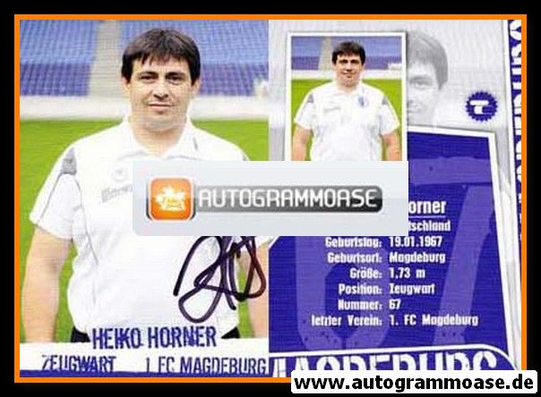 Autogramm Fussball | 1. FC Magdeburg | 2008 | Heiko HORNER