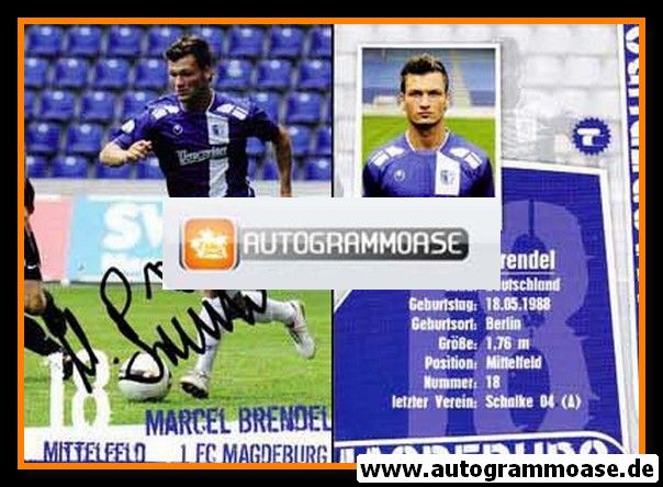 Autogramm Fussball | 1. FC Magdeburg | 2008 | Marcel BRENDEL
