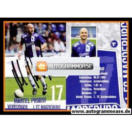 Autogramm Fussball | 1. FC Magdeburg | 2008 | Marcel PROBST
