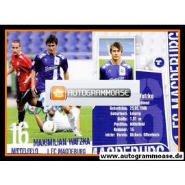 Autogramm Fussball | 1. FC Magdeburg | 2008 | Maximilian WATZKA