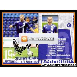 Autogramm Fussball | 1. FC Magdeburg | 2008 | Stephan NEUMANN