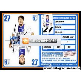 Autogramm Fussball | 1. FC Magdeburg | 2007 | Björn LINDEMANN