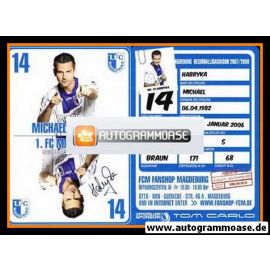 Autogramm Fussball | 1. FC Magdeburg | 2007 | Michael HABRYKA