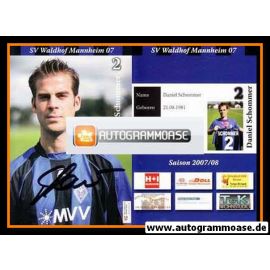 Autogramm Fussball | SV Waldhof Mannheim | 2007 | Daniel SCHOMMER
