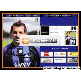Autogramm Fussball | SV Waldhof Mannheim | 2007 | Ermin MELUNOVIC