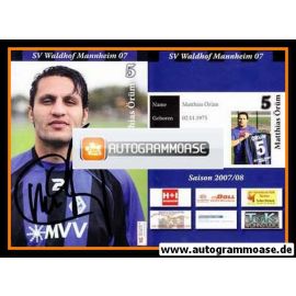 Autogramm Fussball | SV Waldhof Mannheim | 2007 | Matthias ÖRÜM