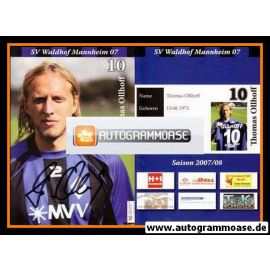 Autogramm Fussball | SV Waldhof Mannheim | 2007 | Thomas OLLHOFF