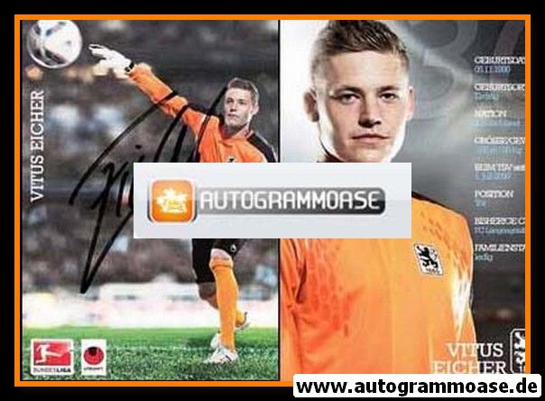 Autogramm Fussball | TSV 1860 München | 2011 | Vitus EICHER