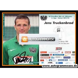 Autogramm Fussball | Preussen Münster | 2011 | Jens TRUCKENBROD