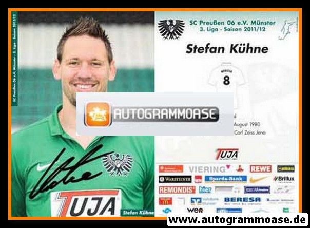 Autogramm Fussball | Preussen Münster | 2011 | Stefan KÜHNE