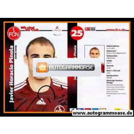 Autogramm Fussball | 1. FC Nürnberg | 2008 Portrait | Javier Horacio PINOLA