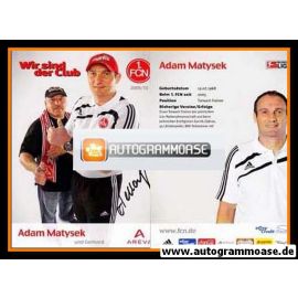 Autogramm Fussball | 1. FC Nürnberg | 2009 | Adam MATYSEK
