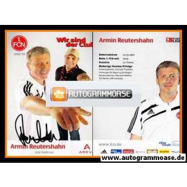 Autogramm Fussball | 1. FC Nürnberg | 2009 | Armin REUTERSHAHN
