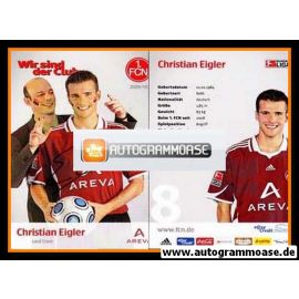 Autogramm Fussball | 1. FC Nürnberg | 2009 | Christian EIGLER