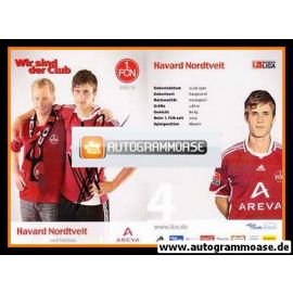 Autogramm Fussball | 1. FC Nürnberg | 2009 | Havard NORDTVEIT