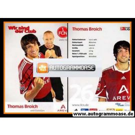Autogramm Fussball | 1. FC Nürnberg | 2009 | Thomas BROICH