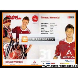 Autogramm Fussball | 1. FC Nürnberg | 2009 | Tomasz WELNICKI