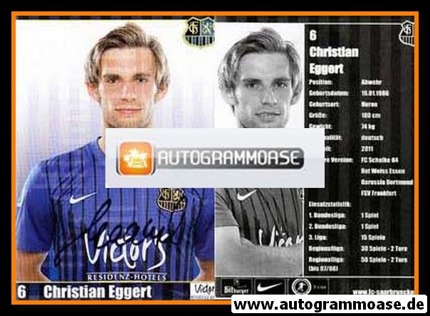 Autogramm Fussball | 1. FC Saarbrücken | 2011 | Christian EGGERT