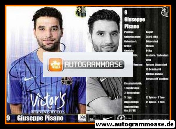 Autogramm Fussball | 1. FC Saarbrücken | 2011 | Giuseppe PISANO
