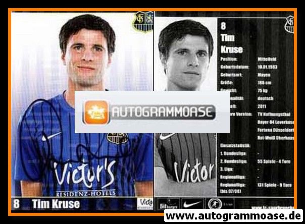 Autogramm Fussball | 1. FC Saarbrücken | 2011 | Tim KRUSE