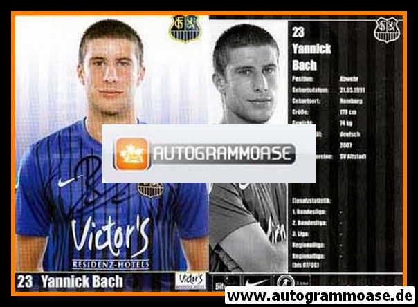 Autogramm Fussball | 1. FC Saarbrücken | 2011 | Yannick BACH