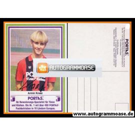 Autogramm Fussball | Eintracht Frankfurt | 1984 | Armin KRAAZ