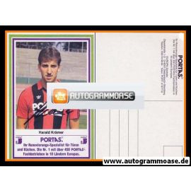 Autogramm Fussball | Eintracht Frankfurt | 1984 | Harald KR&Auml;MER