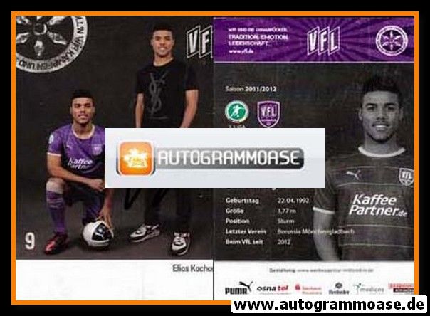 Autogramm Fussball | VfL Osnabrück | 2011 | Elias KACHUNGA