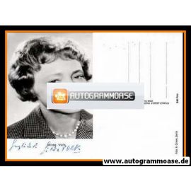 Autogramm Schauspieler | Hilde VOLK | 1970er (Portrait SW Rüdel) Grimm