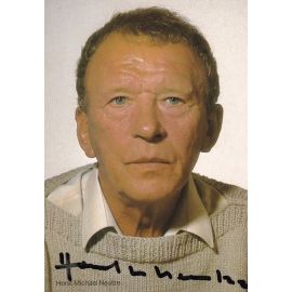 Autogramm Schauspieler | Horst Michael NEUTZE | 1980er (Portrait Color Rüdel) Yüksel