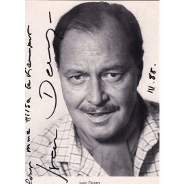 Autogramm Schauspieler | Ivan DESNY | 1980er (Portrait SW Rüdel) Zemann