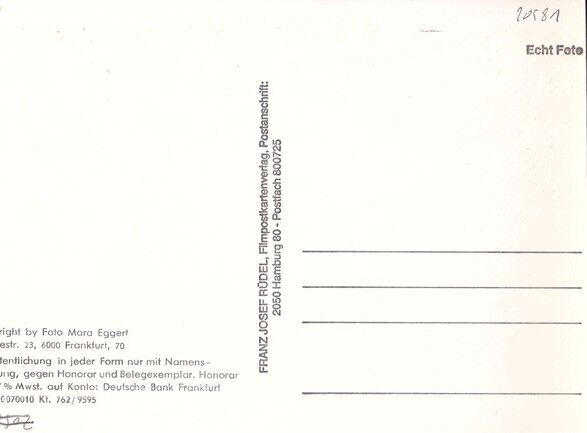 Autogramm Schauspieler | Karin EICKELBAUM | 1980er (Portrait SW Rüdel) Eggert