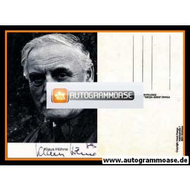 Autogramm Schauspieler | Klaus HÖHNE | 1980er (Portrait SW Rüdel) Prange
